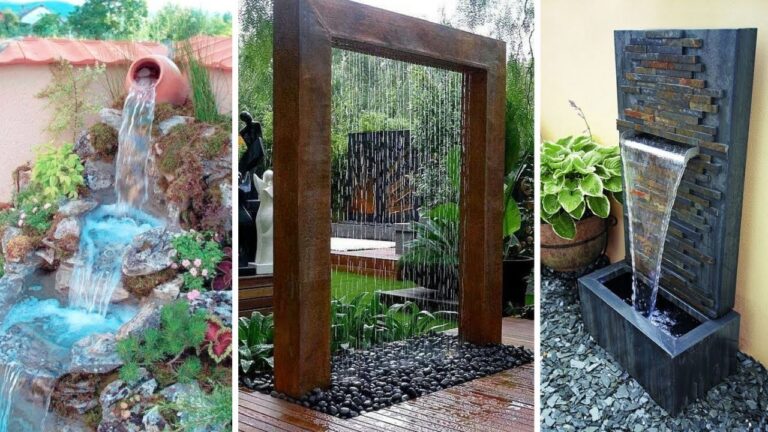 Creando Ambientes Frescos y Naturales con Fuentes de Agua en Terrazas y Balcones