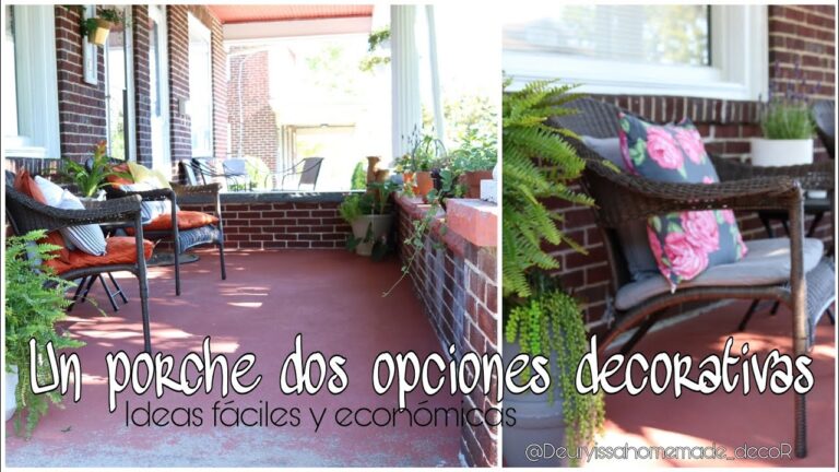 Ideas R&uacute;sticas para Decorar Terrazas y Balcones