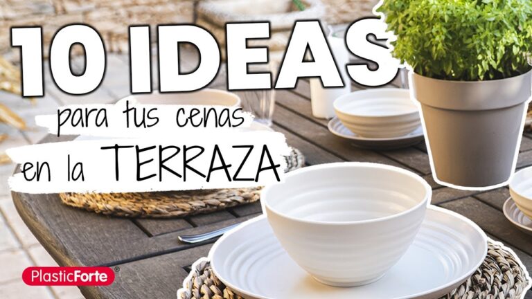 Terrazas Perfectas para Cenas Informales