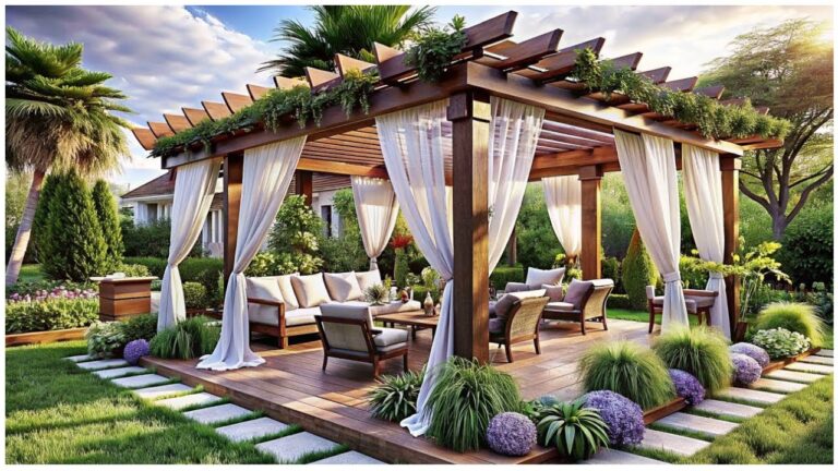 Terrazas con P&eacute;rgolas: Espacios Ideales para Disfrutar al Aire Libre