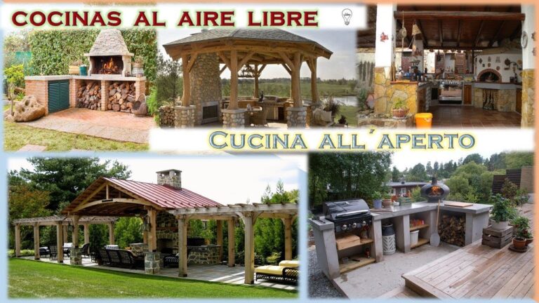Cocina al Aire Libre: Descubre el Encanto de los Cenadores