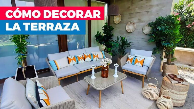 Ideas de Decoración Chic para Terrazas y Balcones