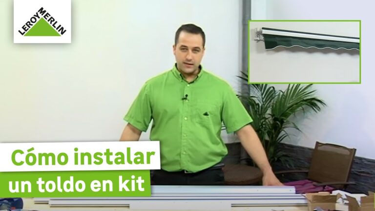 Instalaci&oacute;n Eficiente de Toldos en Casetas de Madera