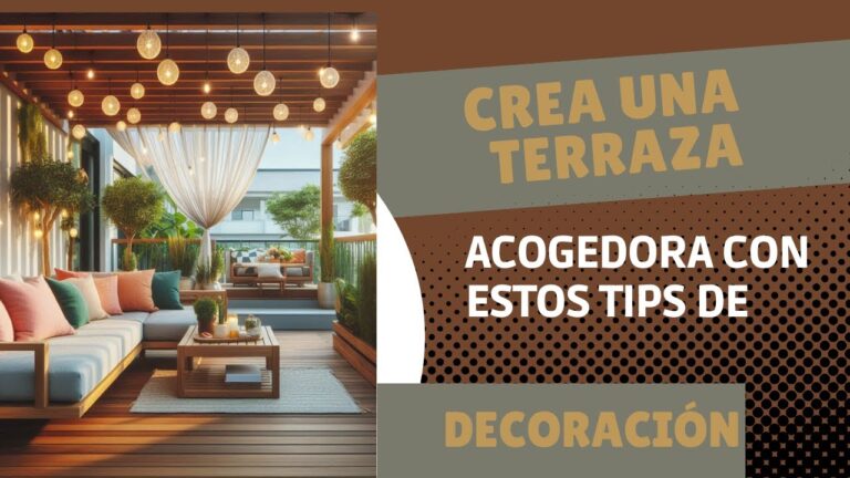 Terrazas Acogedoras: C&oacute;mo Elegir Alfombras Exteriores Perfectas