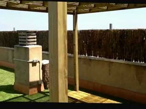 Transforma tus exteriores con p&eacute;rgolas de madera