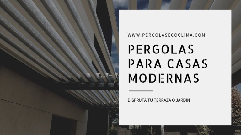 P&eacute;rgolas: Elegancia y Estilo en Decoraci&oacute;n Exterior